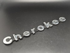JEEP CHEROKEE LOGO SIGLA EMBLEMA FREGIO STEMMA SCRITTA TARGHETTA BADGE TARGA