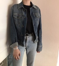 DIESEL giubbino corto In Jeans Donna Tg L 