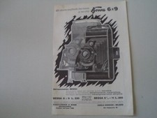 advertising Pubblicità 1930 VOIGTLANDER BESSA 6X9