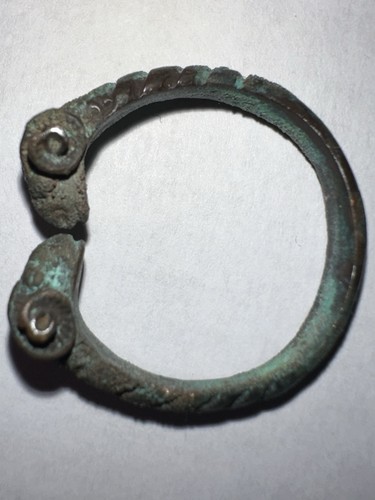 Anello antico testa - di, montone