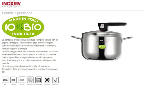 Pentola pressione bio - pentola, a