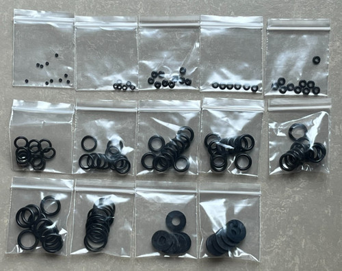 Set gomma ring b r - set, per