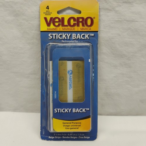Velcro beige sticky back - beige,