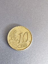 Moneta 10 centesimi - moneta,