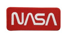Patch rossa NASA da stirare |