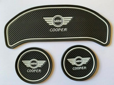 MINI (F54) CLUBMAN COOPER 2016 - 2020 (3 PEZZI) SET PAD CANCELLO INTERNO - BIANCO
