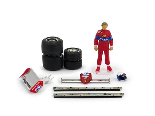 Modellino auto figurini figura
