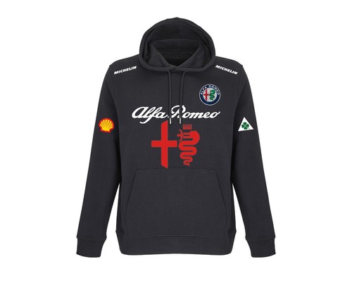 Felpa con cappuccio alfa - con,