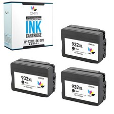 Confezione da 3 inchiostri per stampante compatibili CMYi 932XL per HP OfficeJet 6600 6700 7110 7510