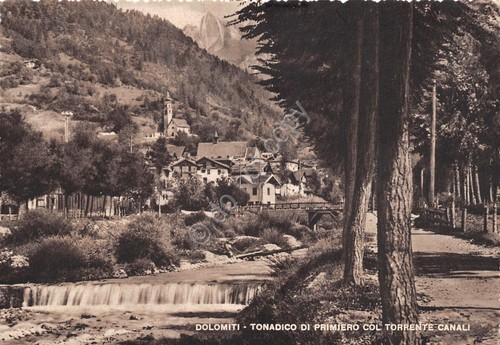 Cartolina tonadico primiero - cartolina,