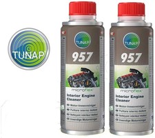 2X 200 ML 957 -157 TUNAP ADDITIVO DEPURATORE OLIO PULIZIA INTERNA BLOCCO  MOTORE