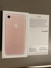 iPhone 7 oro rosa SOLO SCATOLA