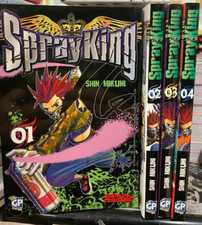 SPRAY KING serie manga 1/4 completa, ottima - SPESE COMPRESE