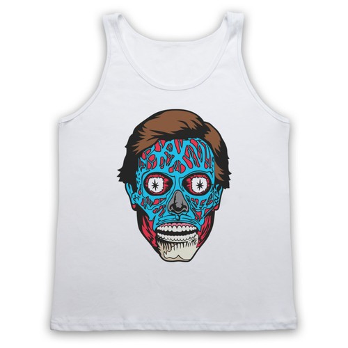 They live alien - face, fi