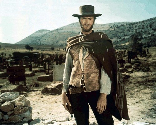 Clint eastwood poncho buono - il,
