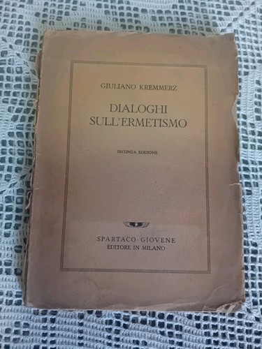 Kremmerz giuliano dialoghi - kremmerz-giuliano.,