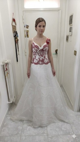 Abito sposa sartoriale con - da,