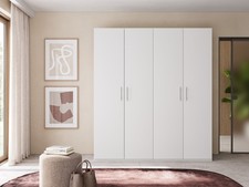 ARMADIO CM 181X55 H. 202 BIANCO OPACO