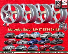 4 cerchi+Bulloni Mercedes W124