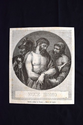 Ecce homo quadro creduto - quadro,