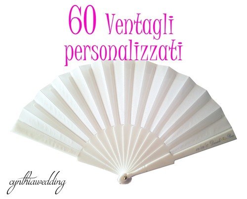 Pezzi ventagli bianchi - pezzi,