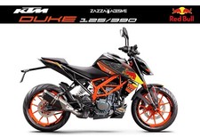 graphic kit for KTM DUKE 125 / 390 GRIGIO