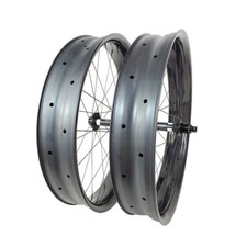 Set ruote 26 fibra di carbonio