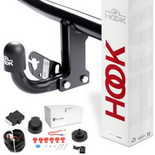 Gancio di traino fisso per VW Transporter T6 Van 2014- + kit el. 13-poli