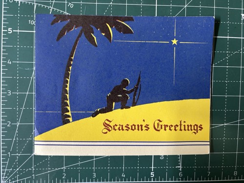 Ww2 usmc rara cartolina - usmc,