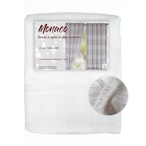 Tenda monaco bianca pannello - -,