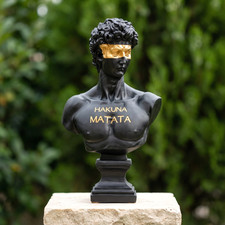 Statua David fatta a mano