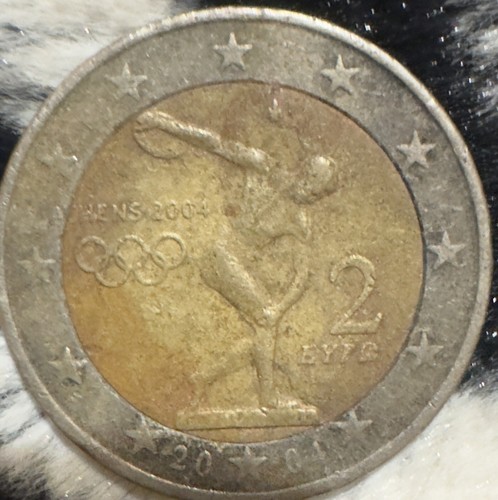 Moneta euro olimpiadi - moneta,