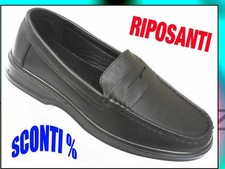 SCARPE UOMO MOCASSINO CLASSICo nero MORBIDE COMODE 45 44 43 42 41 40 39 ingrosso