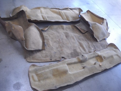 Moquette tappeto baule - -,