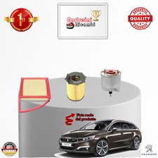 KIT TAGLIANDO 3 FILTRI PEUGEOT 508 1.6 HDI 82KW 112CV DAL 2011 ->