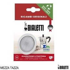 RICAMBIO PER MOKINA 1 GUARNIZIONE + 1 FILTRO - PIASTRINA MEZZA TAZZA BIALETTI