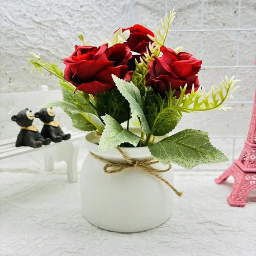 Set piante finte - in, vaso