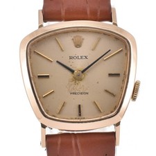 ROLEX Precision K18YG / Pelle