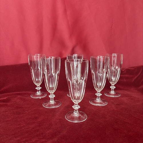 Flûtes champagne cristal - 6,