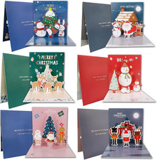 Biglietti Di Natale 3D, 6