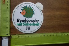 Vecchio Adesivo Militare