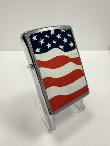Genuine zippo lighter usa flag - genuine,