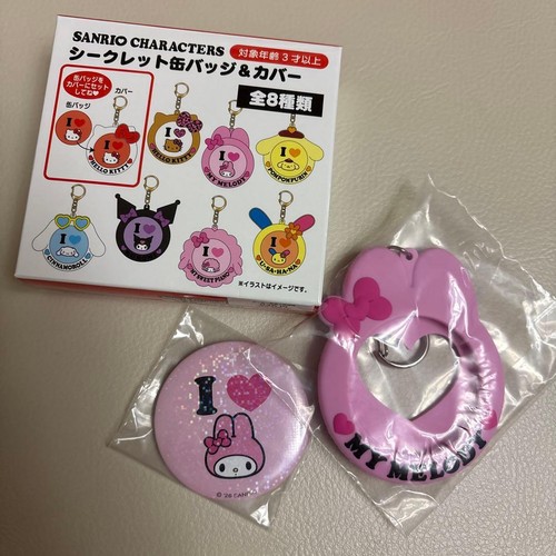 Sanrio melody secret button - secret,