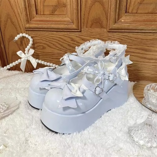 Scarpe gotiche lolita plateau - gotiche,