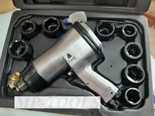 AVVITATORE AD IMPULSI PNEUMATICO 3/4 PISTOLA ARIA COMPRESSA IN VALIGIA CON BUSSO