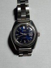 RICOH OROLOGIO DONNA LADY CATERINA AUTOMATIC 21 JEWELS DATARIO FUNZIONANTE