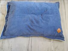 CUCCIA CUSCINO PER GATTO O CANE COLORE BLU 90 X 55