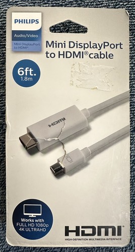 Philips 6ft mini displayport - 6ft, a