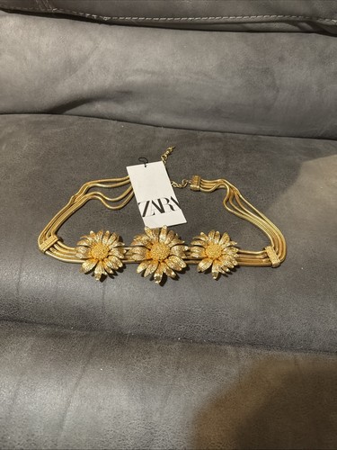 Cintura catena girasole - , zara