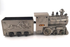 Accendino Da Tavolo Vintage Ferrovia Luce Suono Portasigarette Anni 70 Raro